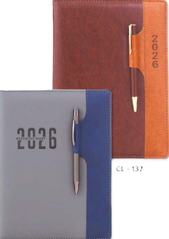 Executive Diary with Pen
